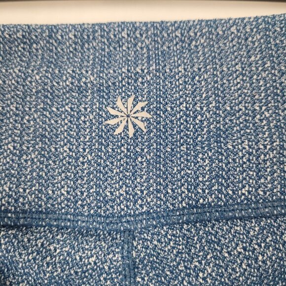 Athleta Static Drifter Capri/Crop Legging Ocean Blue XS 983305 - Picture 5 of 11